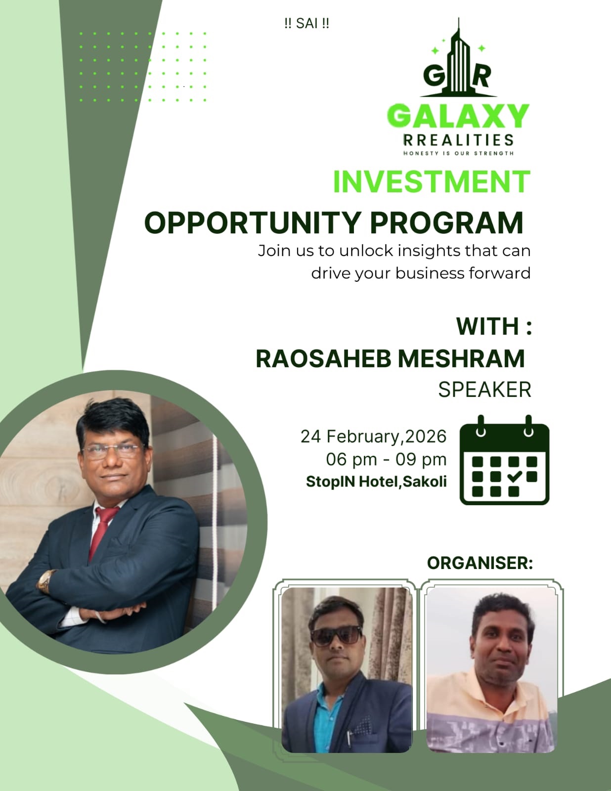 Investment Opportunity Program